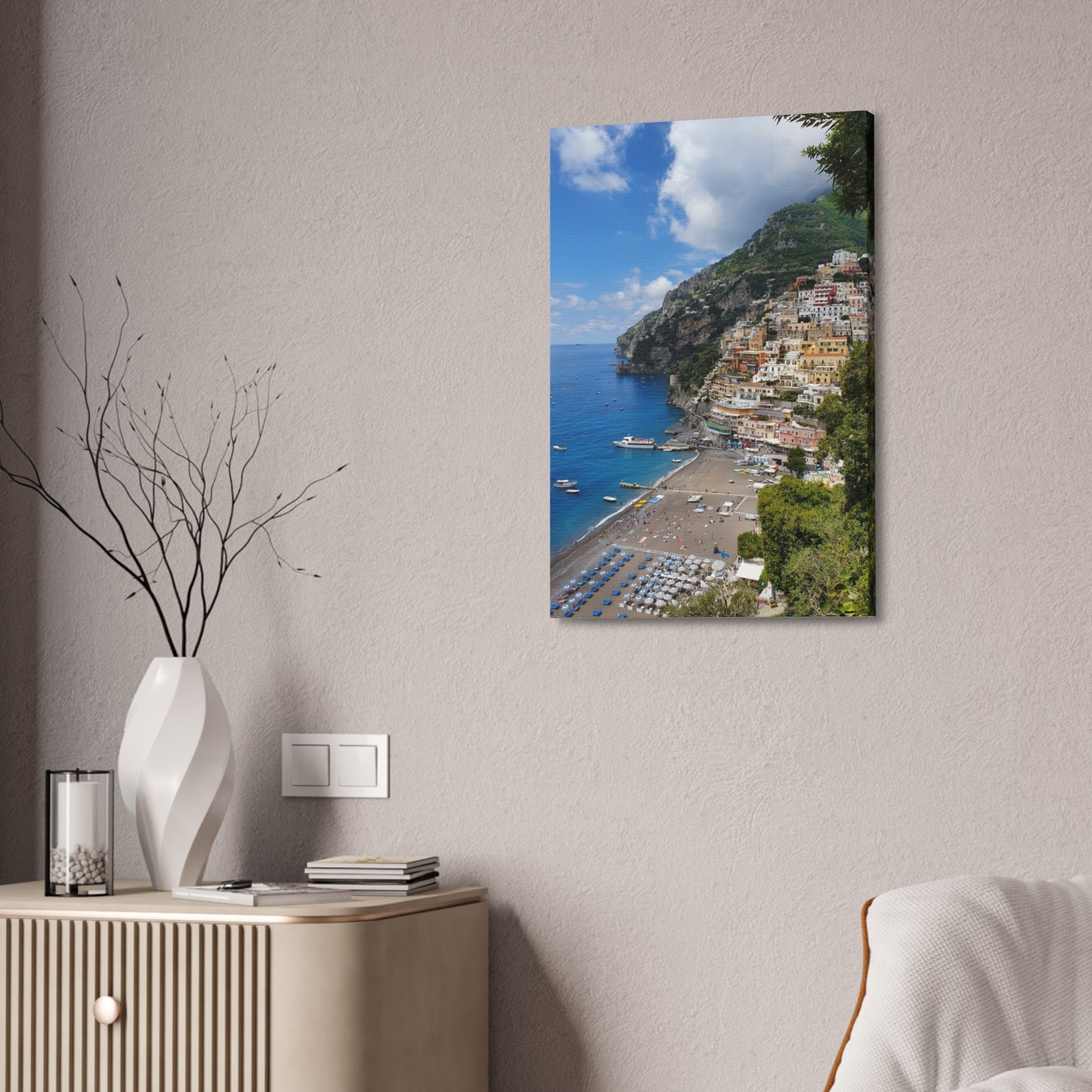 Copy of Copy of Copy of Coastal Sunset Canvas Art - 15" Stretched Wall Decor