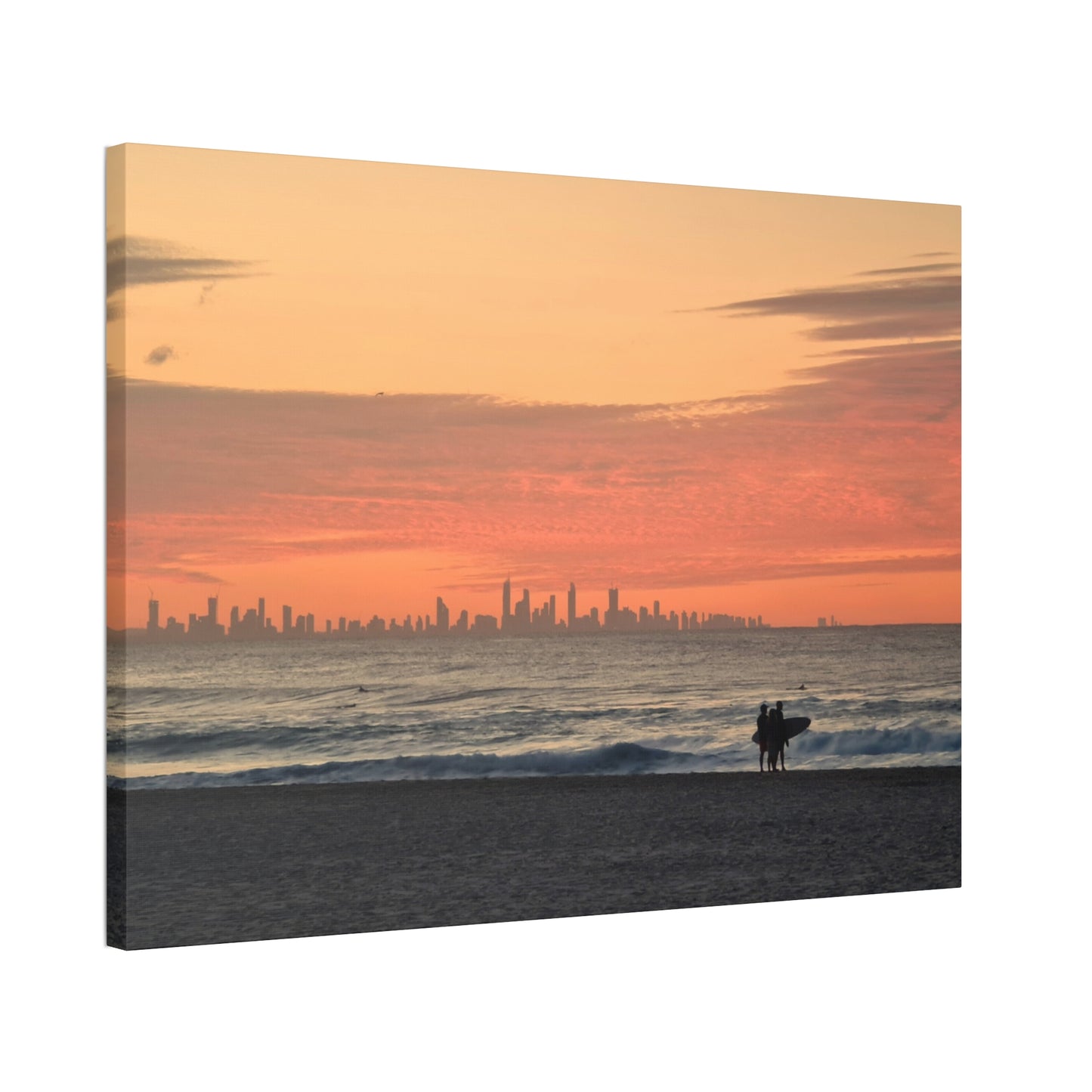 Coastal Sunset Surfer - Gold Coast, Australia