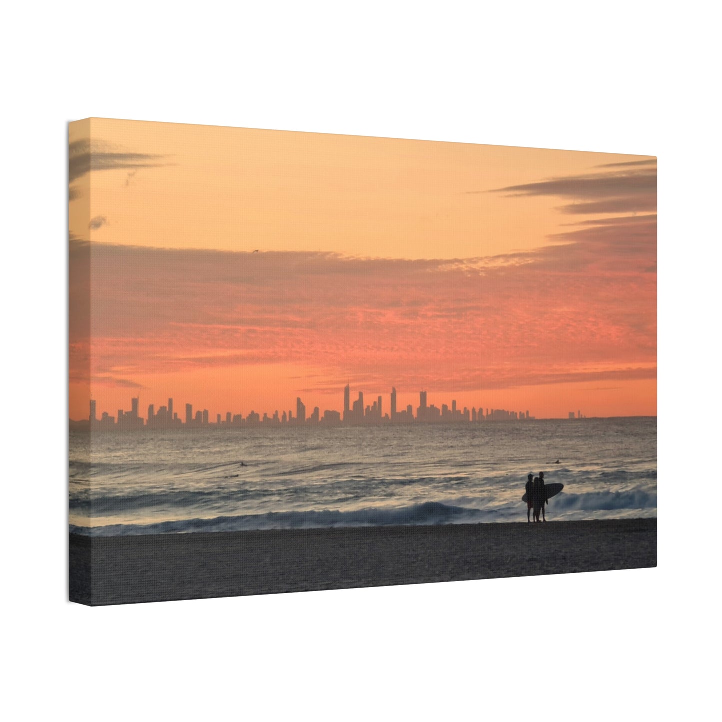 Coastal Sunset Surfer - Gold Coast, Australia