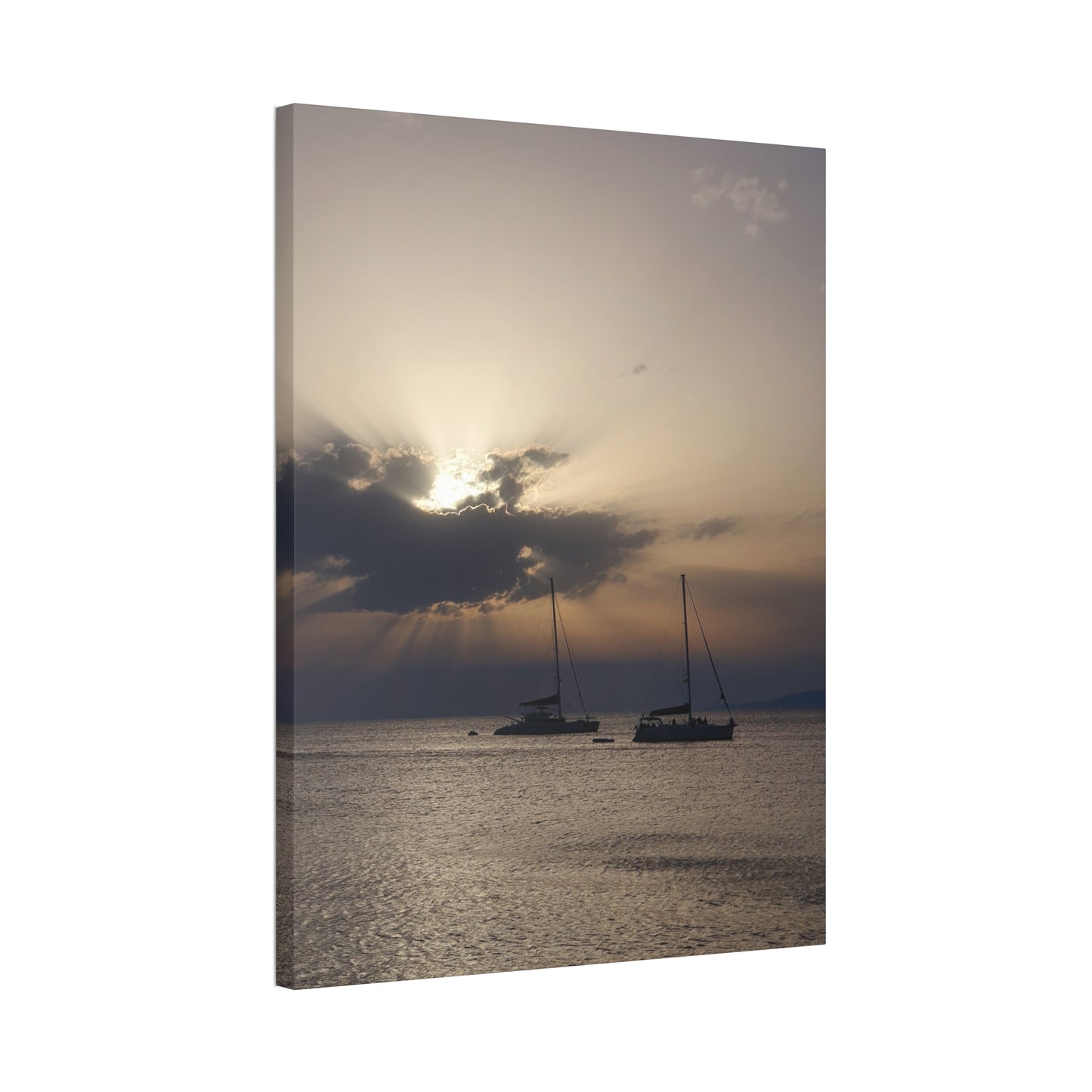 Copy of Copy of Copy of Coastal Sunset Canvas Art - 15" Stretched Wall Decor