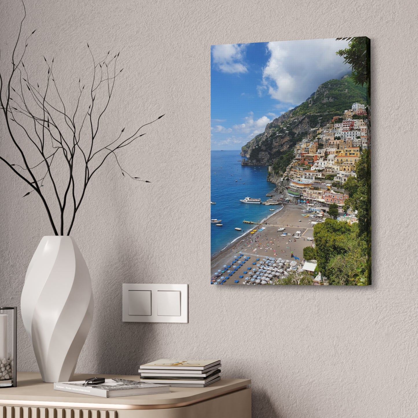 Copy of Copy of Copy of Coastal Sunset Canvas Art - 15" Stretched Wall Decor