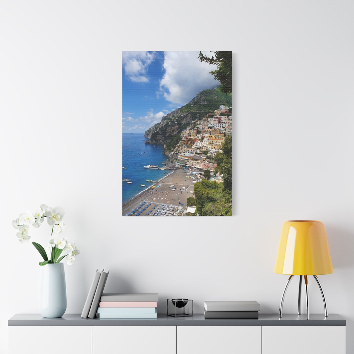 Copy of Satin Canvas Wall Art - Serene Sunset Over Water